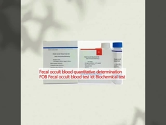 Quantitative Bestimmung von Blut aus Fäkalien FOB Blut aus Fäkalien Biochemischer Test