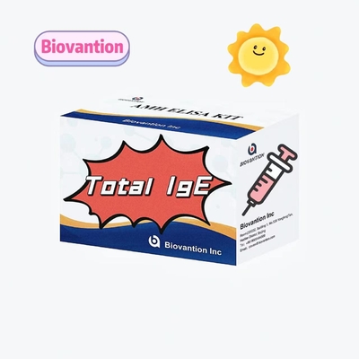 Gesamt-IgE-Elisa-Test-Kit Immunoglobulin E genaue Antibodybindung an Antigen