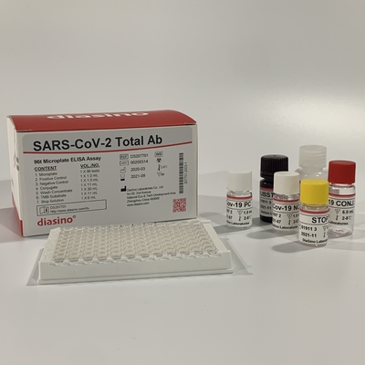 Covid-19 IgG ELISA TEST KIT Format Kit Enzymgebundene Immunsorptionsprüfung