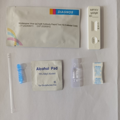 Monkeypox Virus Rapid Test Reagens Hausgebrauch Rapid Test Reagens Kolloidgoldmethode