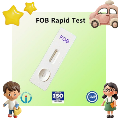 Fecal Occult Blood Test Card Effektiver Kolloidal Gold Rapid Test für genaue und zeitnahe Ergebnisse