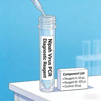 Hochempfindliches Nipah-Virus-Echtzeit-RT-PCR-Kit mit interner Kontrolle und breiter Kompatibilität für eine genaue RNA-Detektion