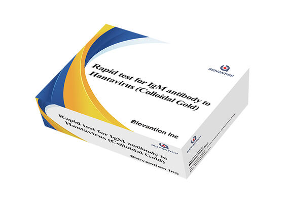 Hantaan Virus IgM Rapid Test Kit für die qualitative Detektion von HTNV-Antikörpern mit Lateral Flow Immunoassay (LFIA) als Point-of-Care-Test (POCT)