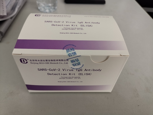 Für Labor- oder Krankenhausaufbereitung mit hoher Genauigkeit SSARS-CoV-2-Virus IgM-Antikörperdetektions-Kit (ELISA)