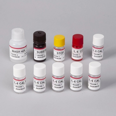IL-6 Interleukin 6 Elisa Testkit mit 2-3 Stunden Testzeit Biovantion Serum/Plasmaformat 18 Monate Haltbarkeit