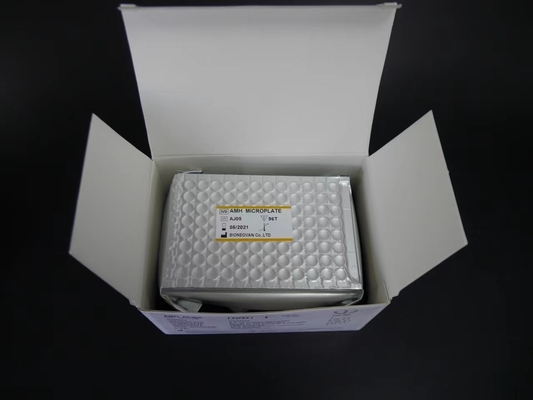 AMH ELISA TEST KIT für Serumplasma 2-3 Stunden Prüfung Zeit 2-8.C Lagertemperatur