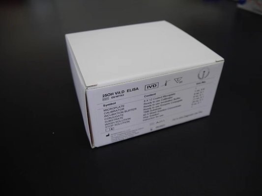 Vitamin-D-Elisa-Test-Kit Spezifität Elisa-Test-Kit mit 18 Monaten Haltbarkeit 2-3 Stunden