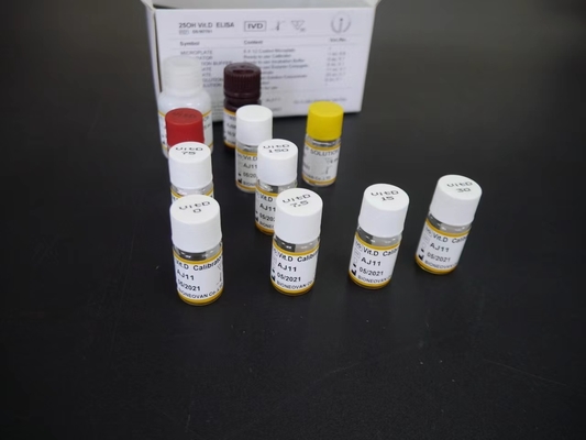 Vitamin-D-Elisa-Test-Kit Spezifität Elisa-Test-Kit mit 18 Monaten Haltbarkeit 2-3 Stunden