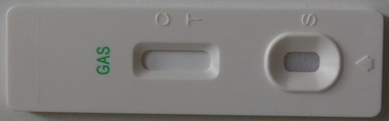 Groud A Stretococcal Antigen Rapid Test Kit 50 Tests Schnelllesung in 5-15 Minuten