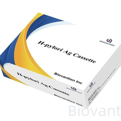 Gastrointestinale Erkrankungen Kolloidal Gold Rapid Test 25/50 Tests mit 5-15 Minuten Lesezeit