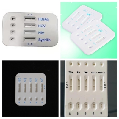 Testkit für HIV HAV HBsAg SYP 4 in 1 Zuhause Screening einfach zu bedienen