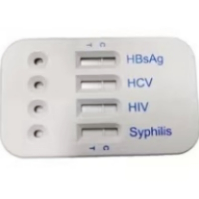 Testkit für HIV HAV HBsAg SYP 4 in 1 Zuhause Screening einfach zu bedienen