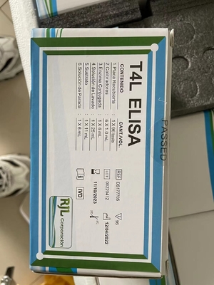 Einfach zu bedienendes FT3 ELISA-Test-Kit mit langer Haltbarkeit und 2C-8C-Konservierung