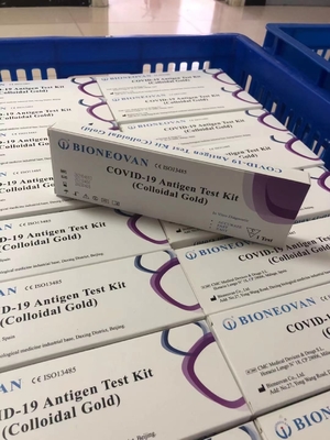 COVID-19 Antigen-Salive-Test-Kit unter der Zunge Schnelltest mit 3 Minuten