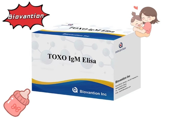 TOXO IgM ELISA Test Kit Fackel Hochempfindlichkeit Krankenhaustest Schwangerschaftsprüfung