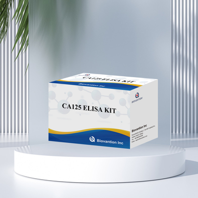 Biovantion CA125 (Quantitativ) Haltbarkeitsdauer von 18 Monaten Elisa-Testkit mit Empfindlichkeit und Spezifität