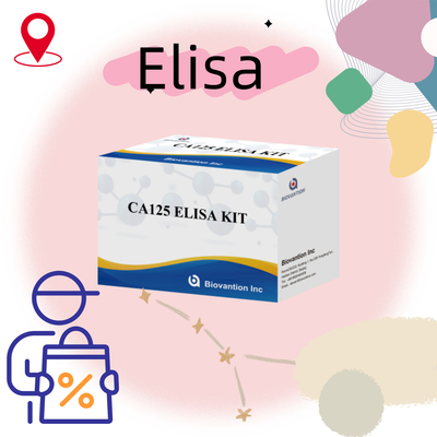 Biovantion CA125 (Quantitativ) Haltbarkeitsdauer von 18 Monaten Elisa-Testkit mit Empfindlichkeit und Spezifität