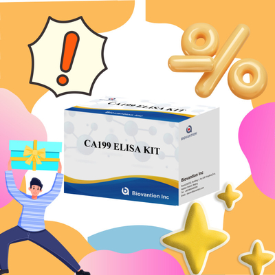 Schnelle und genaue Elisa-Human-Test Elisa-Reagenz-Erkennung CA199 Quantitative