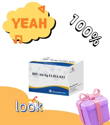 HIV Ab Ag Elisa Testkits mit 18 Monaten Haltbarkeit und hoher Empfindlichkeit/Spezifität