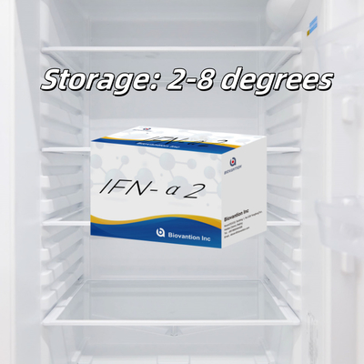 Elisa-Reagenzien Kit Menschliche IFN-α2 für die Forschung Elisa-Reagenzien Hochempfindlichkeit