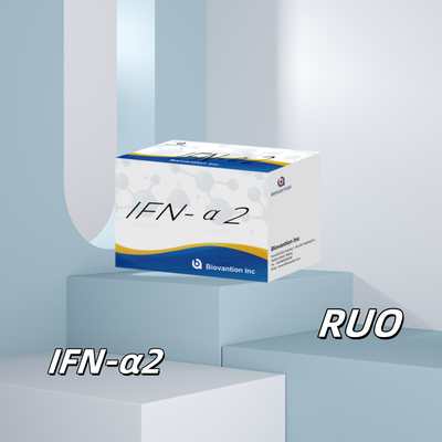 Elisa-Reagenzien Kit Menschliche IFN-α2 für die Forschung Elisa-Reagenzien Hochempfindlichkeit