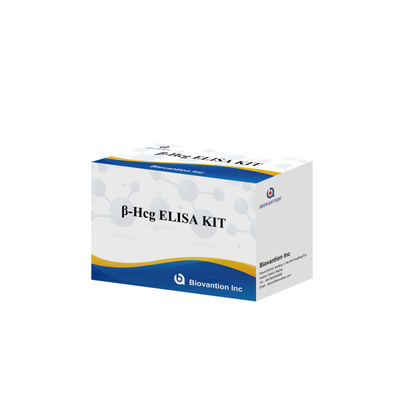 β-hCG ((Quantitative) 1 Stunde Elisa-Test-Kit für Empfindlichkeit und Spezifität von Antikörpern