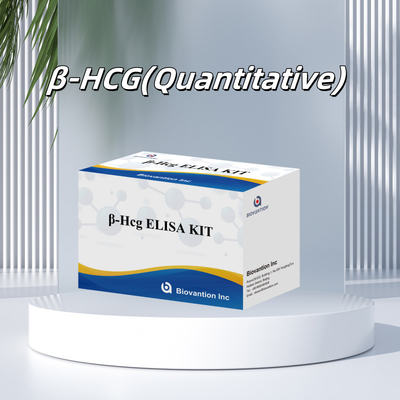 β-hCG ((Quantitative) 1 Stunde Elisa-Test-Kit für Empfindlichkeit und Spezifität von Antikörpern