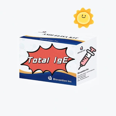 Gesamt-IgE-Elisa-Test-Kit Immunoglobulin E genaue Antibodybindung an Antigen