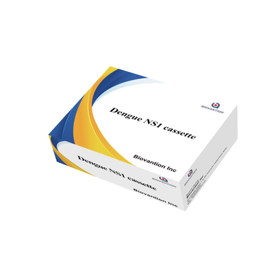 Haltbares Stabiles Dengue-N1 Ag Cassette Rapid Colloidal Gold Test für WB/S/P Probenergebnisse