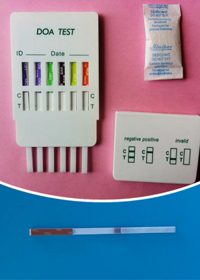 Multidrug-Urine-Schnelltest-Kassette für die Diagnostik
