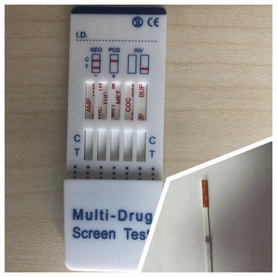 Multidrug-Urine-Schnelltest-Kassette für die Diagnostik