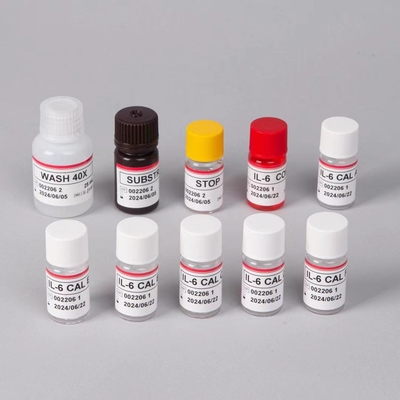 IL 6 ELISA-Test-Kit 1 Stunde Prüfzeit 96 Tests ELISA-Kit für IVD-Labor