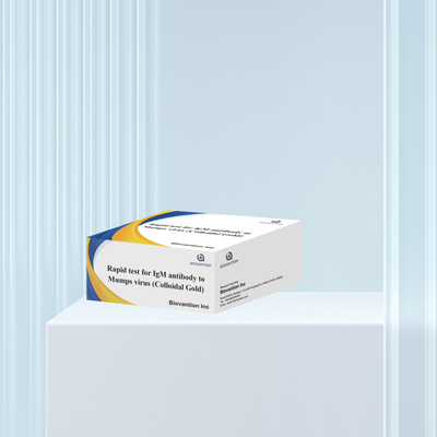 Schnelle genaue Kolloidgold-Schnelltest IgM-Antikörper gegen Mumps-Virus in Kassetten-/Bandformat für Ergebnisse