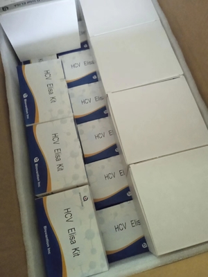HCV-ELISA-Test-Kit BOLD-PROBEINEN ohne Kreuzreaktivität zur präzisen Prüfung