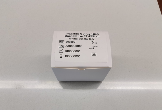 Hepatitis-B-Virus-HBV-Quantitative PCR-KIT Empfindlichkeitsprobe-Typ-Test-Kit mit 96 Tests