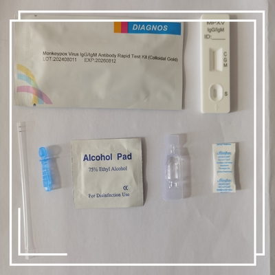Monkeypox Virus Rapid Test Reagens Hausgebrauch Rapid Test Reagens Kolloidgoldmethode