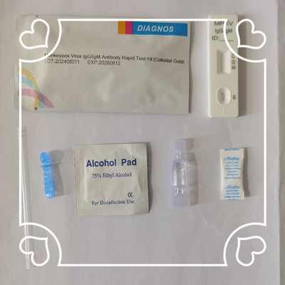 Monkeypox Virus Rapid Test Reagens Hausgebrauch Rapid Test Reagens Kolloidgoldmethode