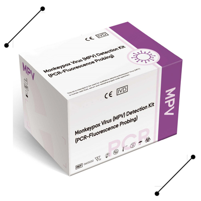 PCR-Erkennung Methode Monkeypox-Erkennung Reagenz Mpox-Virus PCR-Reagenz mit 48 Test