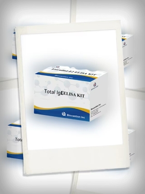 Gesamt IgE-Antikörper-ELISA-Test-Kit Serum/Plasma für die In-vitro-Diagnose