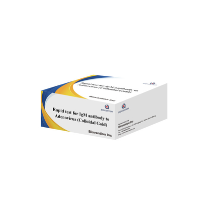 Hochempfindlicher Adenovirus IgM-Schnelltest Kolloidgold-Schnelltest für Mediziner