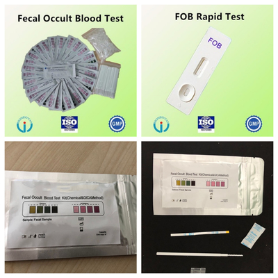 Fecal Occult Blood Test Card Effektiver Kolloidal Gold Rapid Test für genaue und zeitnahe Ergebnisse