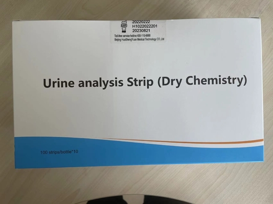 Urinanalyse Teststreifen Trockene chemische Methode Urin-H-11 Urin-H-10 Urin-H-8