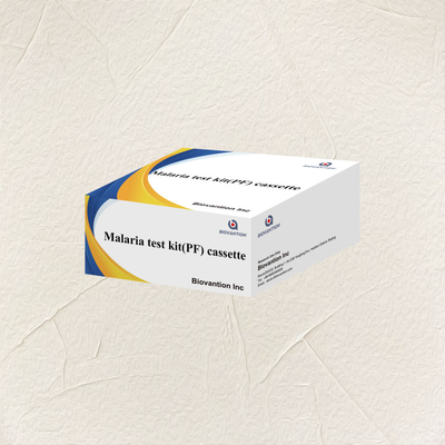 Malaria Pf Test Kit Schnelltest Reagent IVD Erkennung von Reagenzien hohe Genauigkeit für den Menschen