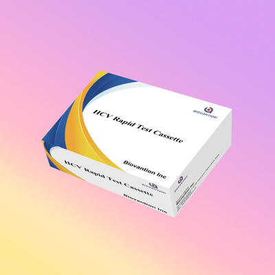 Fabrikpreis Empfindlichkeit 5-15 Minuten HCV Ab Strip Cassette Test Kit für schnelle Ergebnisse