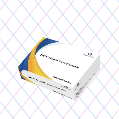 Fabrikpreis Empfindlichkeit 5-15 Minuten HCV Ab Strip Cassette Test Kit für schnelle Ergebnisse