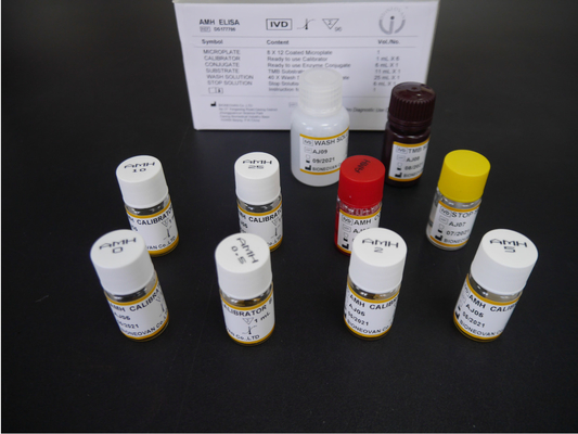 Anti-Mullerian Hormon AMH Elisa Test Kit Für den menschlichen Gebrauch mit Serumplasma