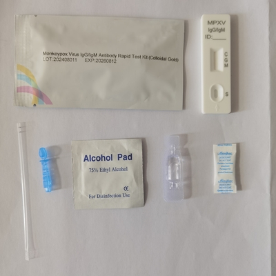 Monkeypox Virus Rapid Test Reagens Hausgebrauch Rapid Test Reagens Kolloidgoldmethode