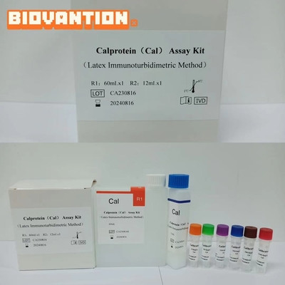 Quantitative Bestimmung der Kalziumschutz Cal In Fäkalien 2-8.C Lagerung IVD