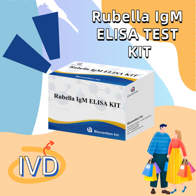 Elisa-Test-Kit für Rubella IgM-Erkennungsinstrument für Rubella IgG-Antikörper bei menschlicher Anwendung