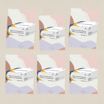 Schnelle genaue Kolloidgold-Schnelltest IgM-Antikörper gegen Mumps-Virus in Kassetten-/Bandformat für Ergebnisse